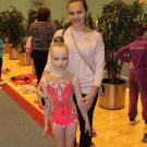 С тренером Виолеттой Дмитриевной